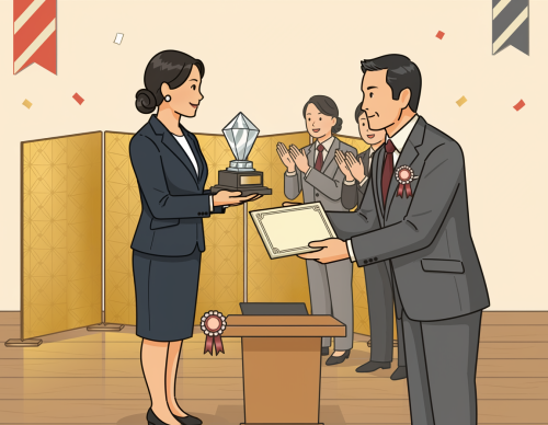 ④&nbsp;学会賞受賞